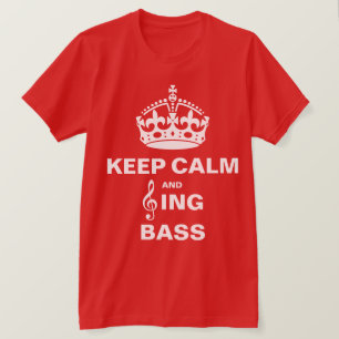 Camiseta Cante o baixo