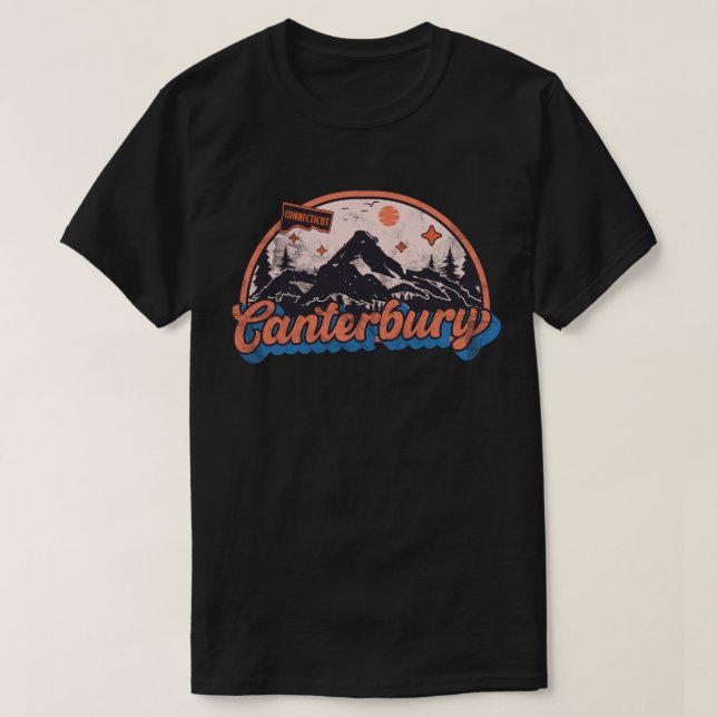 Camiseta Canterbury, Connecticut (Frente do Design)