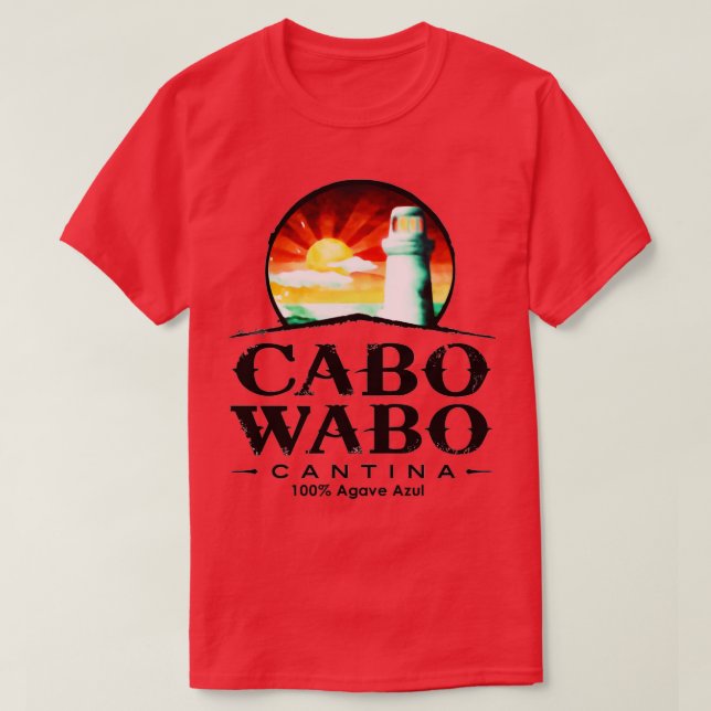 Camiseta Cantina Cabo wabo  (Frente do Design)