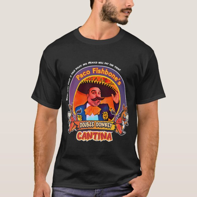 Camiseta Cantina do Paco's Duplo Burro (Frente)