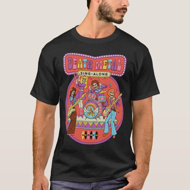 Camiseta Canto junto de Death Metal (Frente)
