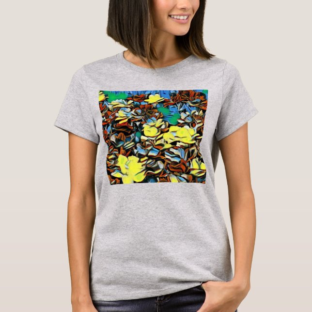 Camiseta Canto superior c/ Efeito de sonho (Frente)