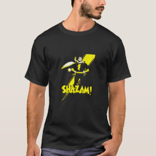 Camiseta Canto Superior do Traço de Relâmpago Shazam