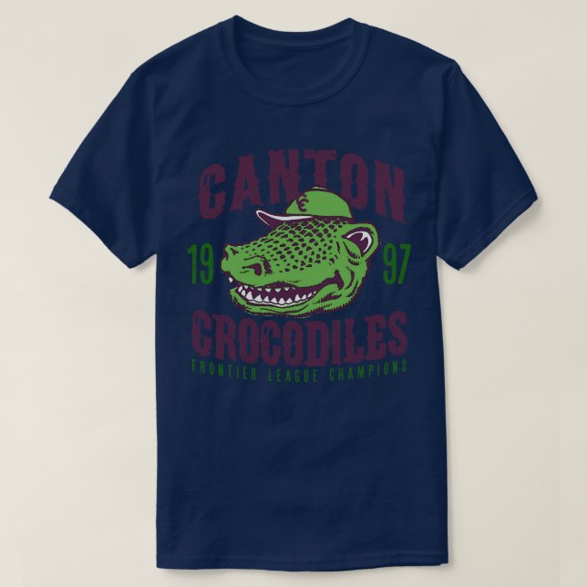 Camiseta Canton Crocodiles (Frente do Design)