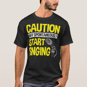 Camiseta Cantor Artista Músico Vocalista Soloista Perf