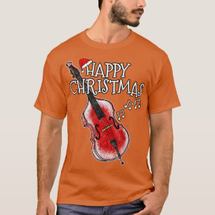 Camiseta Cantor de Bass Duplo Natal Xmas 2022