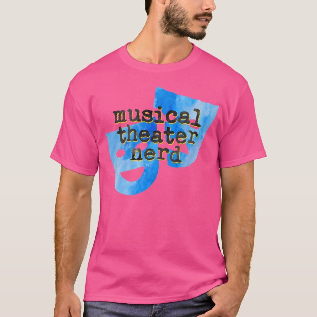 Camiseta Cantor de Máscaras de Nerd Musical (Frente)