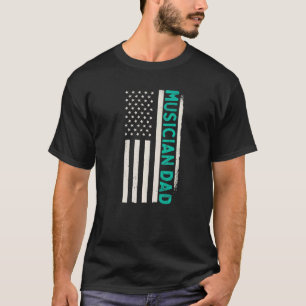 Camiseta Cantor de Música Patriótico Karaoke Pai Musical