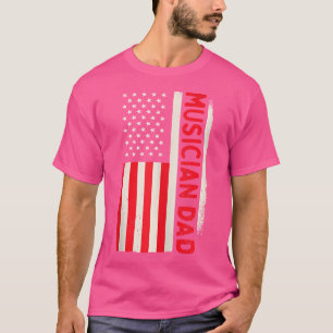 Camiseta Cantor de Música Patriótico Karaoke Pai Musical