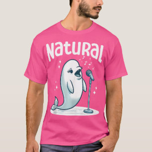 Camiseta Cantor de Ópera de Baleias Beluga