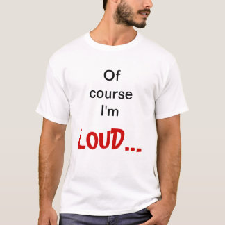 Camiseta Cantor de Ópera LOUD