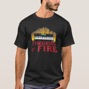 Camiseta Cantor de Piano-Tecladista de Fogo