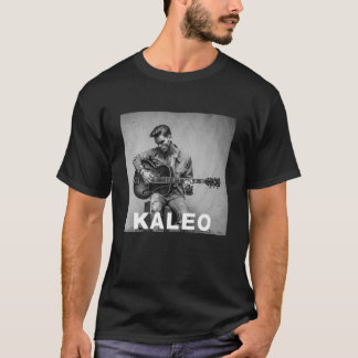 Camiseta Cantor Kaleo Banda Music Tour Clássico