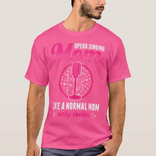 Camiseta Cantora Da Ópera Para A Música Tenor Vocalista