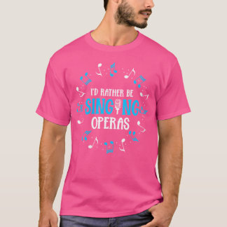 Camiseta Cantora de Ópera Musical do Coro das Mulheres