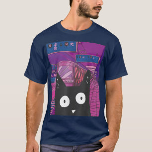 Camiseta Cantora Japonesa Aestética Alt Bonita Anime Kitten