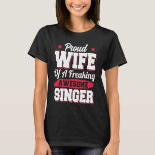 Camiseta Cantora Música Ópera Karaoke Cantante Esposa