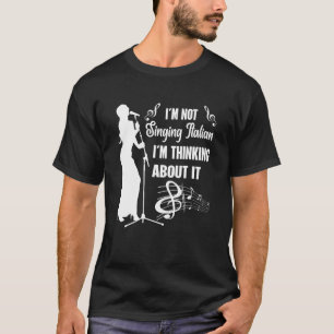 Camiseta Cantores De Ópera Em Coros Ou Artistas De Teatro