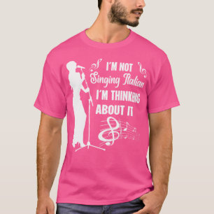 Camiseta Cantores De Ópera Em Coros Ou Artistas De Teatro