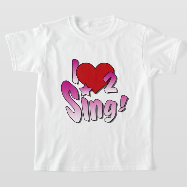 Camiseta Cantores, Eu Adoro 2 Cantando (Postura )