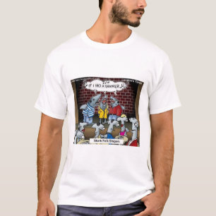 Camiseta Cantores Folclóricos de Tubarão Engraçado Rick Lon
