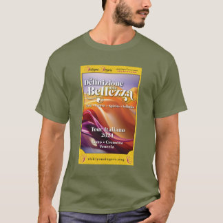 Camiseta Cantores Siskiyou 2024 Italy Tour T-Shirt
