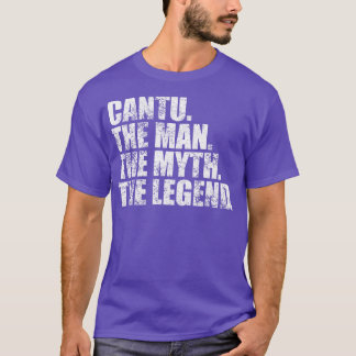Camiseta Cantu Nome da família Cantu Cantu sobrenome Cantu