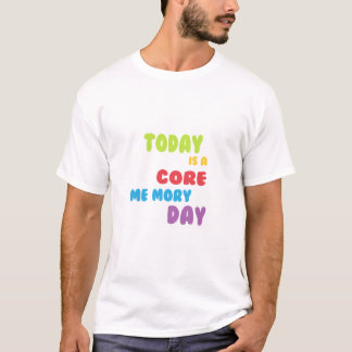 Camiseta Canvas Core Memory Day Bella