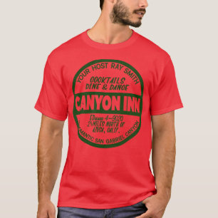 Camiseta Canyon Inn San Gabriel Retro Defunct Motel Califor