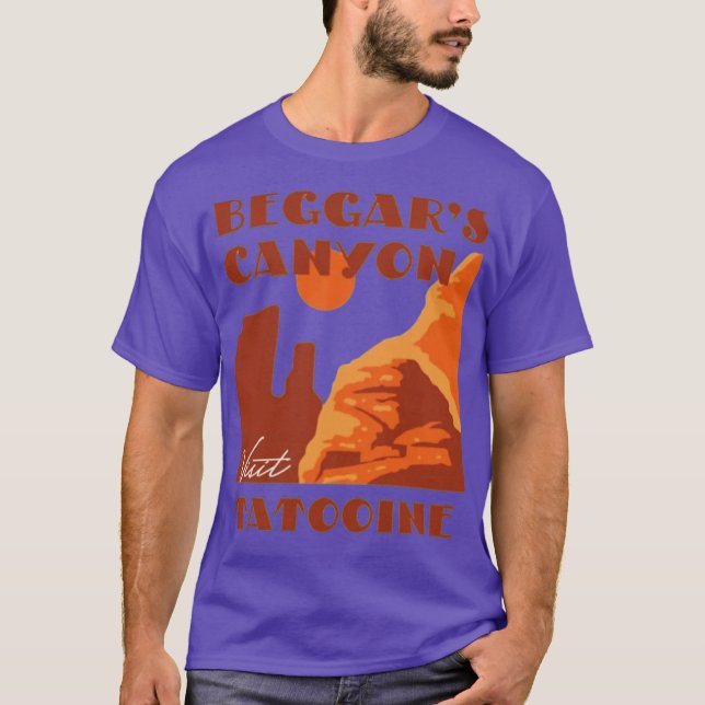 Camiseta Canyon Tatooine de Beggar (Frente)