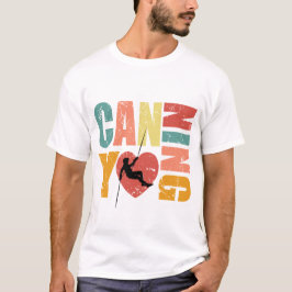 Camiseta Canyonering I Love Canyoning Rappelling Lover