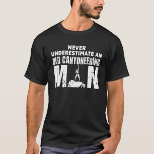 Camiseta Canyoning Piada Homem Idoso Pensionista Aposentado