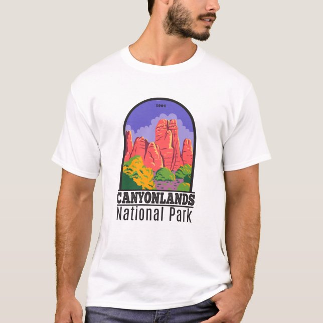 Camiseta Canyonlands National Park Utah Vintage (Frente)