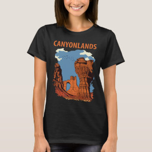 Camiseta Canyonlands Utah Arches Laranja Viagem