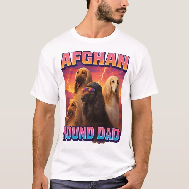 Camiseta Cão Afegão (Frente)
