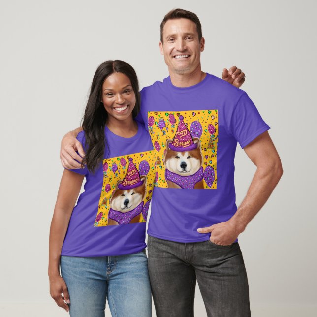 CAMISETA CÃO AKITA  (Unissex)