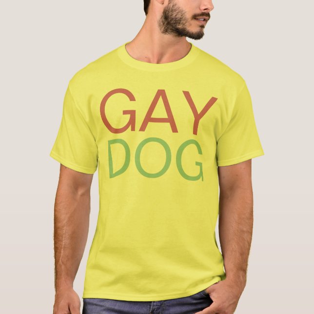 Camiseta cão alegre (Frente)