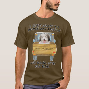 Camiseta Cão-Algodão de Tulear
