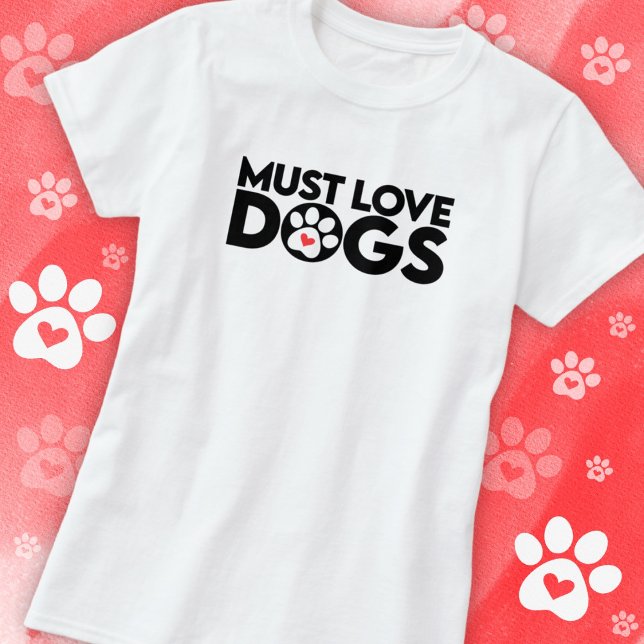 Camiseta Cão Amor T-Shirt (Criador carregado)