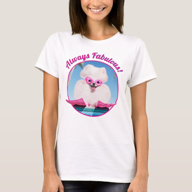 Camiseta Cão Ao Lado Das Costas (Frente)