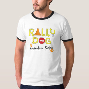 Camiseta Cão australiano da reunião do Kelpie