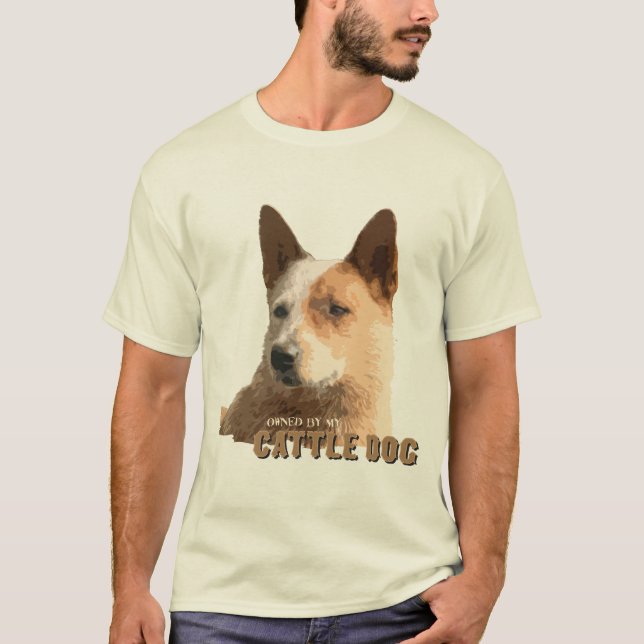 Camiseta Cão australiano do gado (Frente)