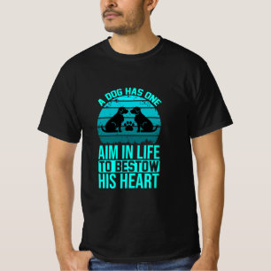 Camiseta Cão Bestow Seu Coração