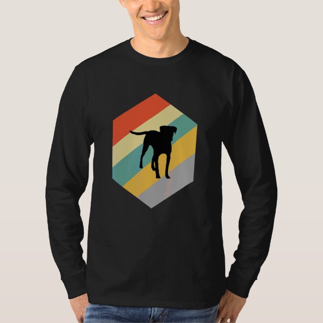 Camiseta Cão Black Mouth Cur (Frente)