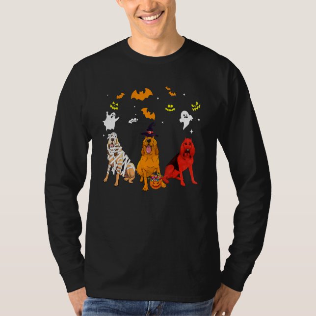 Camiseta Cão Bloodhound (Frente)