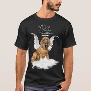 Camiseta Cão Bloodhound Memorial Pet Personalizado