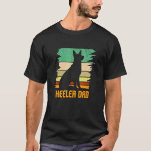 Camiseta Cão Boiadeiro Australiano I Pet I Heeler Dad I Hee
