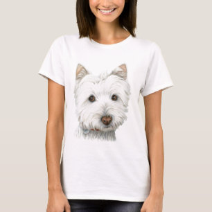 Camiseta Cão bonito de Westie