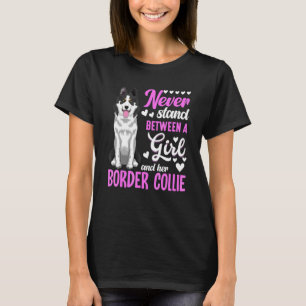 Camiseta Cão Border Collie Para Dono de Border Collie Para
