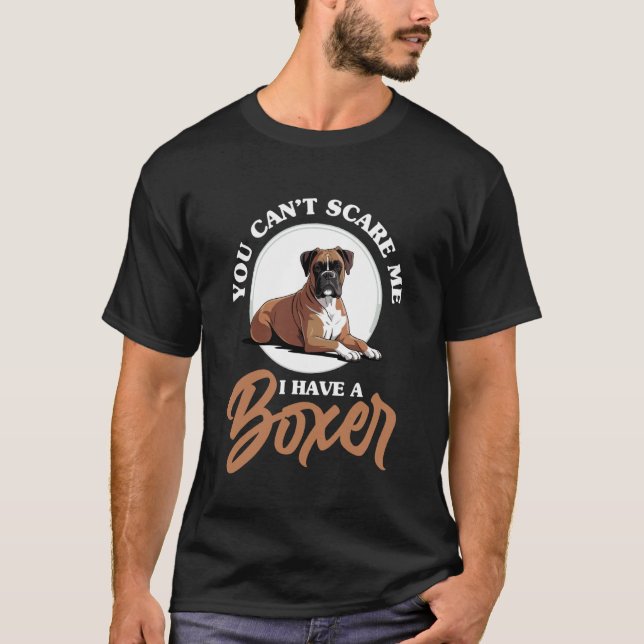 Camiseta Cão Boxer (Frente)